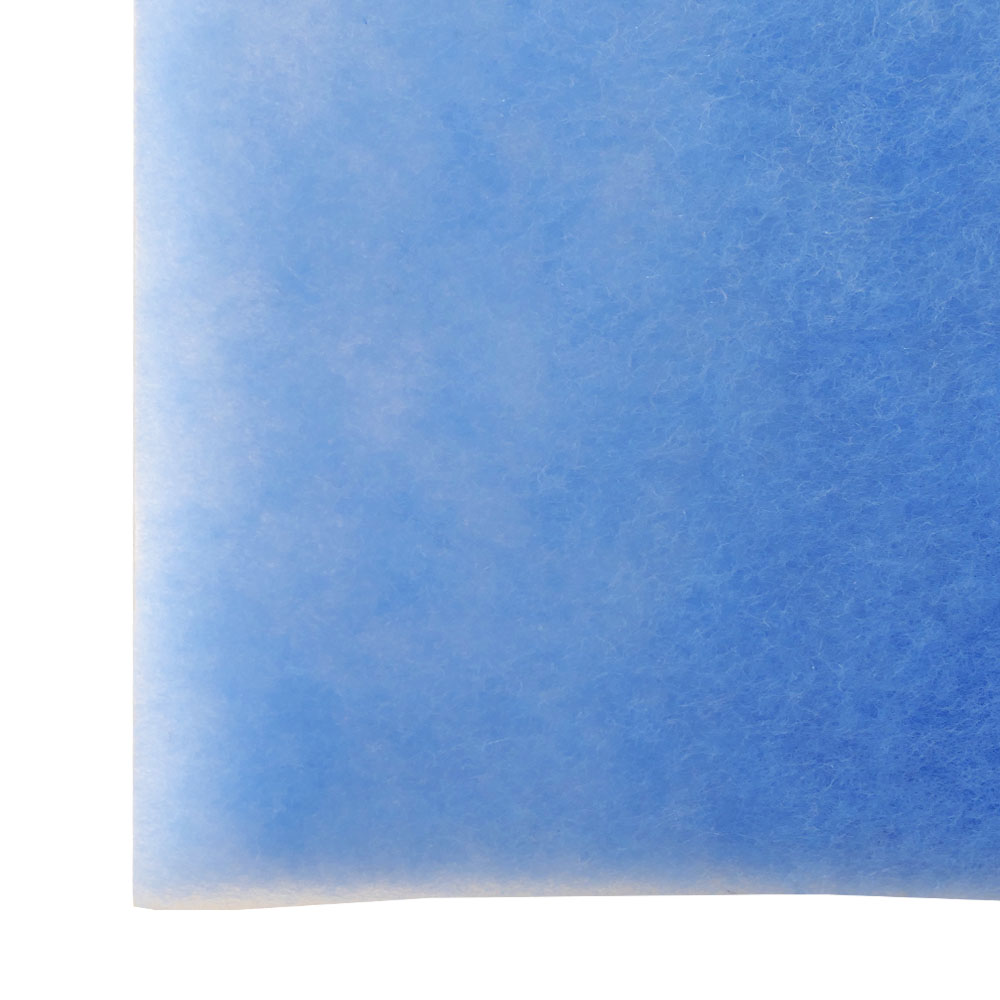Filtermatte G4 Vlies ISO Coarse 50% d=20 mm blau-weiß
