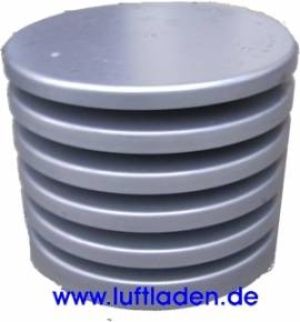 Lamellenhaube verzinkt