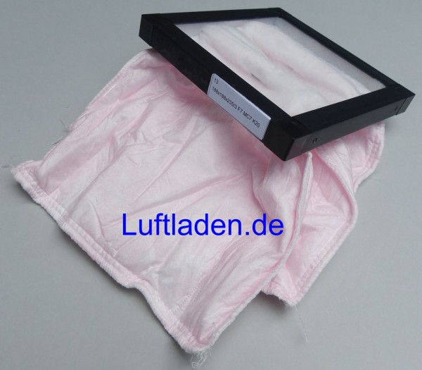 Filterbox FFR 100-160 Taschenfilter F7 - komp