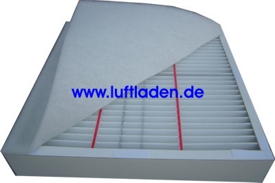 Filter G4/G2 für rechteckige Filterbox kompatibel