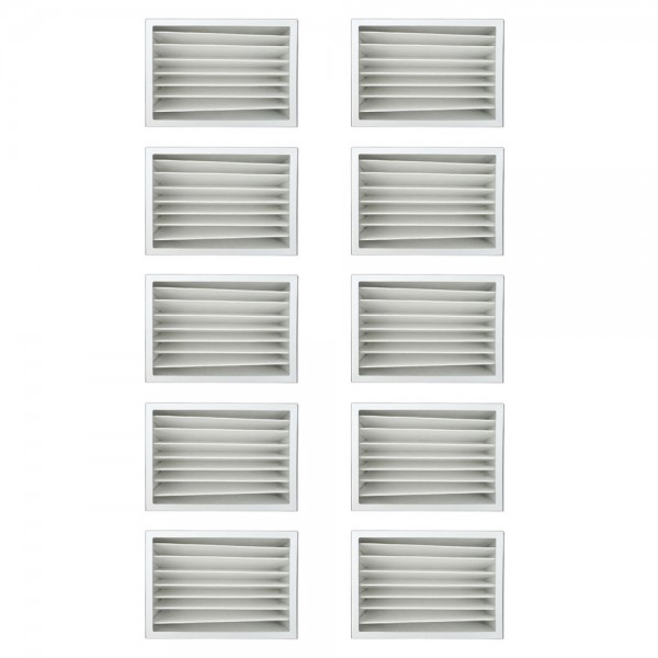 Filterset für Paul Iso-Filterbox DN 160/Fränkische profi-Air Iso-Defrosterheizung 10x G3 kompatibel
