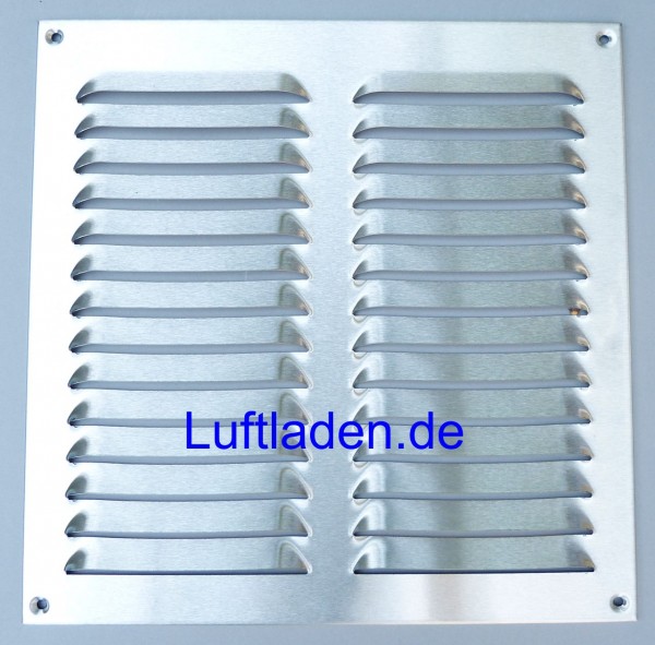 Wetterschutzgitter / Lüftungsgitter 320*320mm Edelstahl