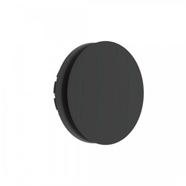 Abluftventil Luna E125 schwarz mit Filter