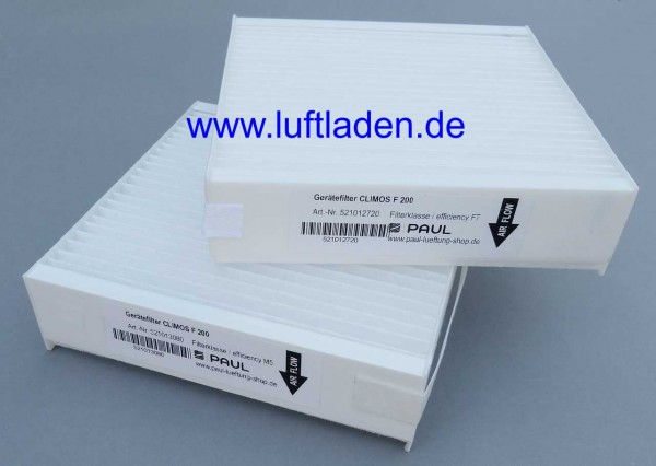 PAUL Filter M5+F7 für Climos 200