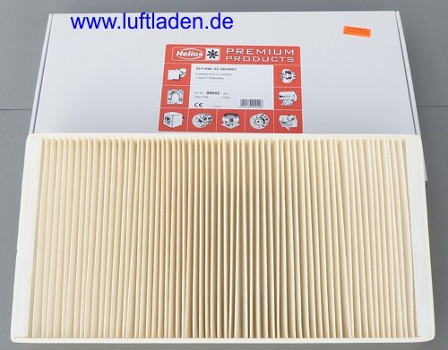 Helios Filterset KWL EC 500 und 450 F7