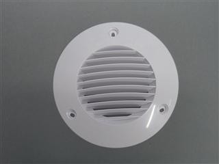 Airflow Ausblasgitter rund DN100 weiß