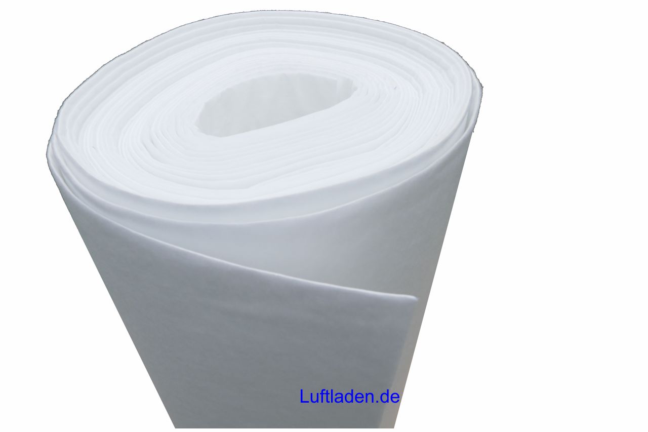 Luftfiltermatte FL100  0,6m x 4m 6mm Filtermatte Filterrolle Vlies 