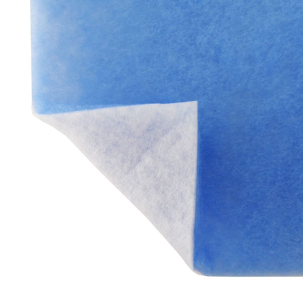 Filtermatte G4 Vlies ISO Coarse 50% d=20 mm blau-weiß