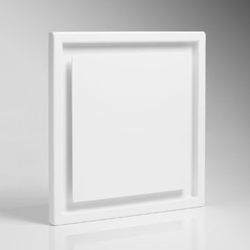 Quadratisches Lüftungsventil Typ One