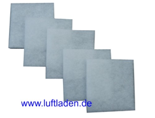 Ersatzfilter Filtervlieszuschnitt G3 für Flächenabluftventile