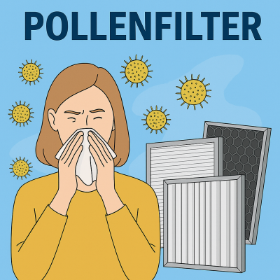 Halten Sie Ihr Zuhause pollenfrei mit Pollenfiltern für jede Lüftungsanlage - Pollenfilter für Lüftungsanlagen