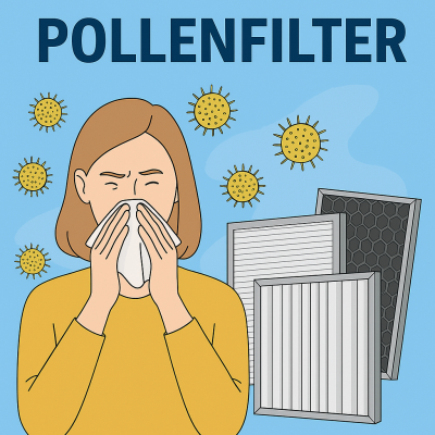 Halten Sie Ihr Zuhause pollenfrei mit Pollenfiltern für jede Lüftungsanlage - Pollenfilter für Lüftungsanlagen