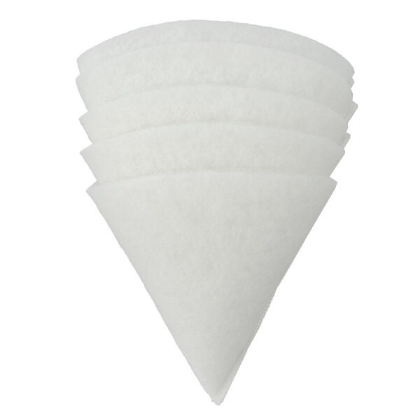 Kegelfilterset für Abluftventil DN125 d=10mm - kompatibel 5x G4