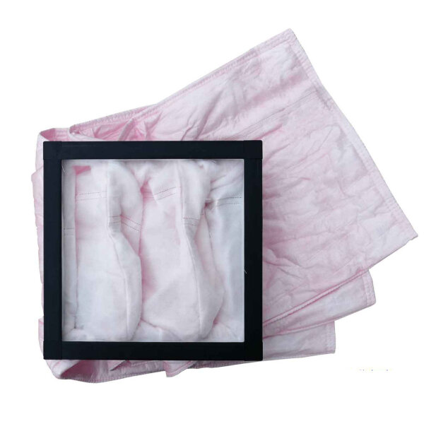 Taschenfilter F7, 287x287x300mm, 3 Taschen, Kunststoffrahmen 25mm