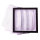 Taschenfilter F7, 287x287x360mm, 4 Taschen, Kunststoffrahmen 25mm