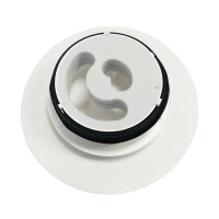 Zu- und Abluftventil Vasco Pi DN125 weiß RAL 9016