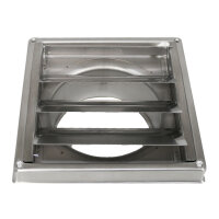 Wetterschutzgitter DEC D5 DN100 Edelstahl