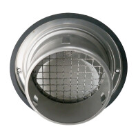 Lufthaube mit Masche DEC D579L DN100 Edelstahl