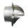 Lufthaube mit Masche DEC D579 DN125 Edelstahl