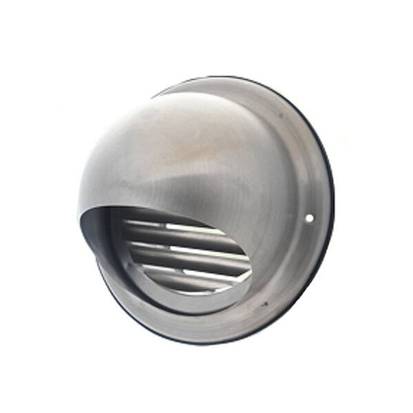 Lufthaube mit Masche DEC D579L DN125 Edelstahl