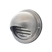 Lufthaube mit Masche DEC D579L DN125 Edelstahl