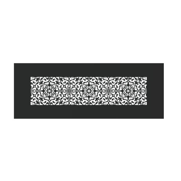 Designgitter Fränkische starline FLORA anthrazit