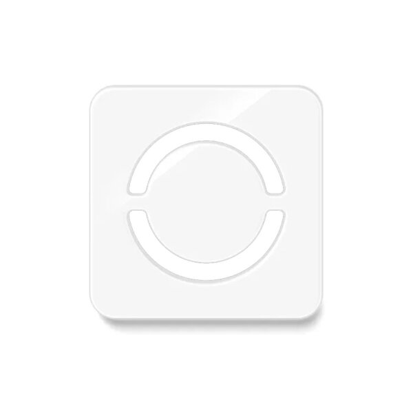 Designgitter Fränkische starline SHAPE COMPACT Glas White Pure