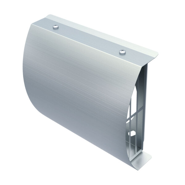 Fassadenblende Helios Isopipe DN180 Außenluft Edelstahl