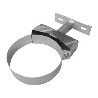 Wandhalterung Jeremias DW-ECO 2.0 DN200 50-150mm Edelstahl