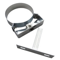 Wandhalterung Jeremias DW-ECO 2.0 DN200 50-150mm Edelstahl