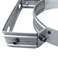 Wandhalterung Jeremias DW-ECO 2.0 DN200 50-70mm Edelstahl