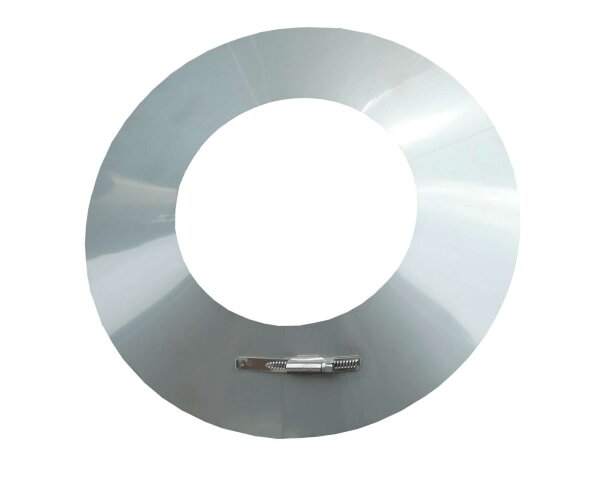 Wetterkragen/Wandrosette Jeremias FURADO-F DN160 matt