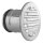Wetterschutzgitter Upmann rund DN125 Edelstahl mit Stutzen