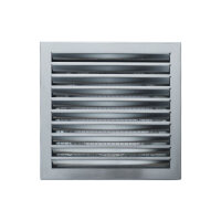 Außenwandgitter Zehnder ComfoEdge DN125 Edelstahl