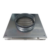 Außenwandgitter Zehnder ComfoEdge DN125 Edelstahl