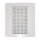 Design-Vorsatzfilter ZLT VentiClean DN100 Edelstahl Wandeinbau Vliesfilter G3