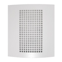 Design-Vorsatzfilter ZLT VentiClean DN100 weiß Deckeneinbau Vliesfilter G3