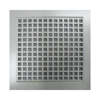 Anbaufilter offen ZLT VentiClean Bautiefe 50mm weiß Alu-Filter