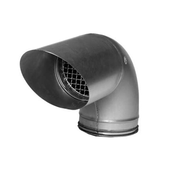 Ausblasbogen Lindab ABU 90° DN100