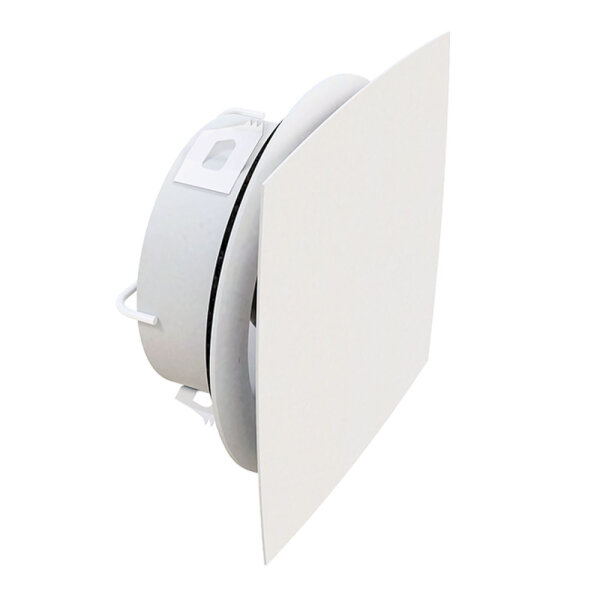 Zu-/Abluftventil Lindab AIRY DN125 abgerundet Edelstahl