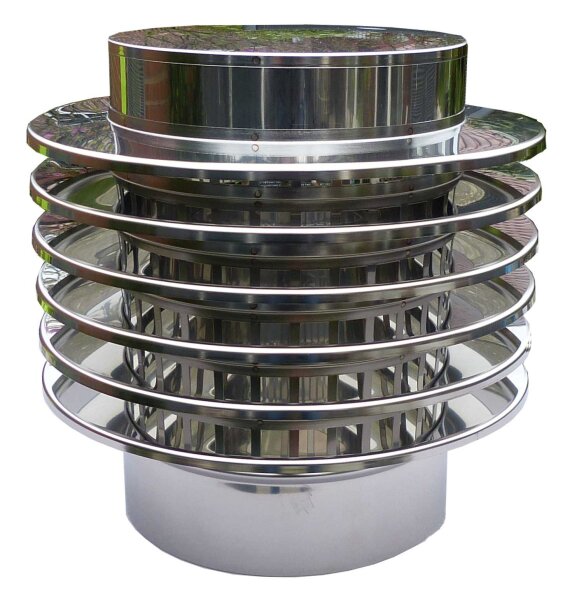 Luftansaughaube L1 DN160 Edelstahl