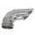Luftbogen 90° L2 Edelstahl