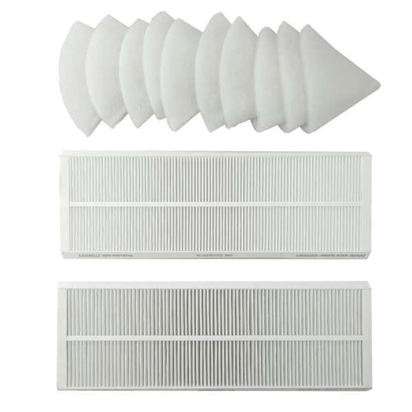 Filterset für Zehnder ComfoAir Q350/450/600 - kompatibel F7/G4 + 10 x G4 Kegelfilter für Abluftventile