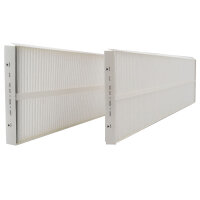Filterset für Zehnder ComfoAir Q350/450/600 - kompatibel F7/G4 + 10 x G4 Kegelfilter für Abluftventile