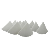 Komplett-Set für Zehnder ComfoAir 350/550 - kompatibel F7/G4 Premium + 10 x G4 Kegelfilter für Abluftventile