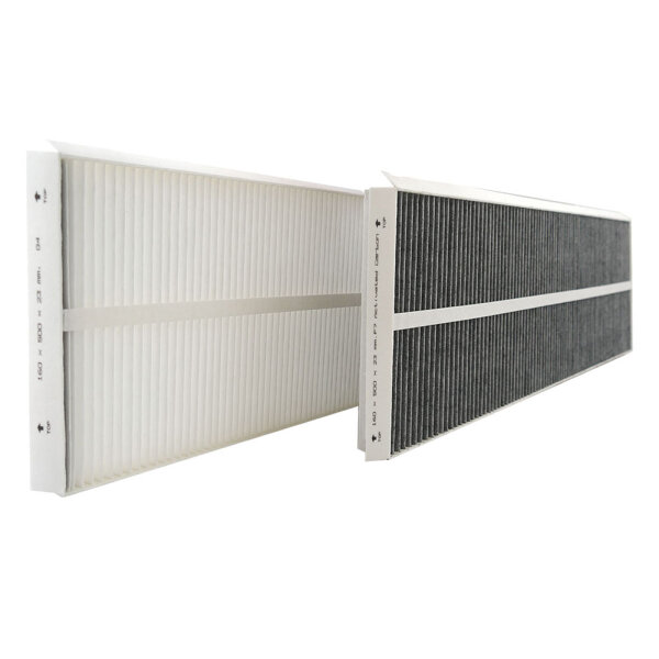 Komplett-Set für Zehnder ComfoAir Q350/450/600 - kompatibel F7AK/G4 + 10xG4 Kegelfilter