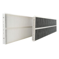 Komplett-Filterset für Zehnder ComfoAir Q350/450/600 - kompatibel F7AK/G4 + 10 x G4 Kegelfilter für Abluftventile