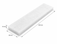 Filter passend für Schwörer Haus Abluftventil, 10x G3, d=10mm